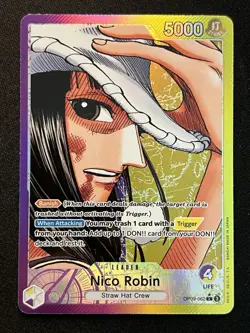 Nico Robin (Parallel) OP09-062 Emperors in the New World - Alt Art English NM - Image 1