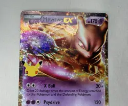 Mewtwo EX Celebrations Classic Collection 54/99 Pokemon Card - Image 3