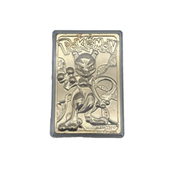 1999 Nintendo Pokemon Mewtwo Gold Plated Special Edition Trading Card Collect - Image 2