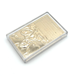 1999 Nintendo Pokemon Mewtwo Gold Plated Special Edition Trading Card Collect - Image 3