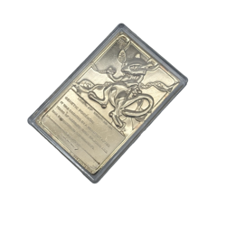 1999 Nintendo Pokemon Mewtwo Gold Plated Special Edition Trading Card Collect - Image 4