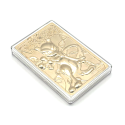 1999 Nintendo Pokemon Mewtwo Gold Plated Special Edition Trading Card Collect - Image 5