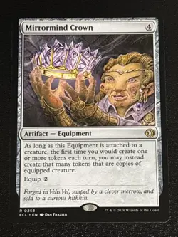MTG Lorwyn Eclipsed Mirrormind Crown 0258 NM Rare - Image 1