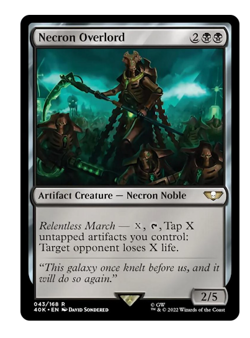 Necron Overlord Warhammer 40K MTG - Image 1