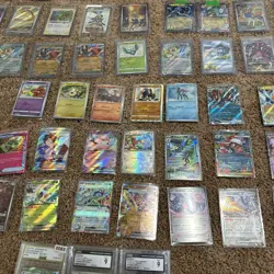 Over 800 Pokemon cards 6 slabs a lot of EXs! Binder included - Image 3
