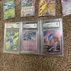Over 800 Pokemon cards 6 slabs a lot of EXs! Binder included - Image 4
