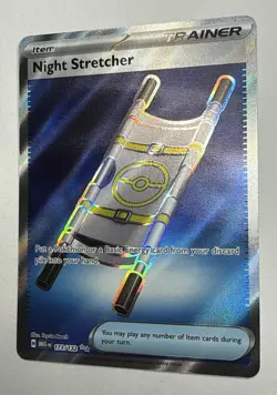 Night Stretcher 173/132 Pokemon TCG Mega Evolutions Full Art Rare Near Mint - Image 3