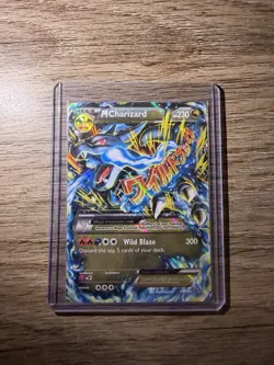 Pokemon M Charizard EX 69/106 Flashfire Mega Evolution Full Art Holo Ultra Rare - Image 3