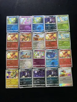 2025 Pokemon TCG S.Chinese Master Ball CBB2C 01 09/15 04 04/14 Eevee Lot*20 BL25 - Image 1