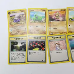 Vintage 2000s POKEMON Card Lot 11 Mix NO HOLOS Machop Trainer Baltoy Diglett - Image 2