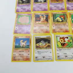 Vintage 2000s POKEMON Card Lot 15 Mix NO HOLOS Ponyta Exeggcute Growlithe Unown - Image 2