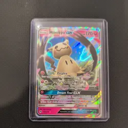 Mimikyu GX Full Art Ultra Rare Pokemon Card Lost Thunder Sun Moon 149/214 NM - Image 1