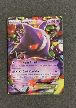 Pokemon TCG Gengar EX 34/119 XY - Phantom Forces Holo - Image 1