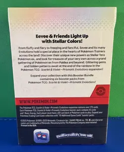 Pokemon TCG Prismatic Evolutions Booster Bundle - 6 Packs - SEALED - Image 5