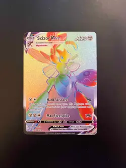 Scizor VMAX 193/189 Darkness Ablaze Full Art Pokemon Card NM - Image 1