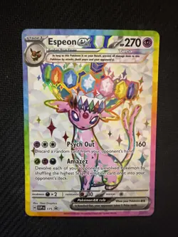 Pokemon Espeon ex - 175 Promo SV: Scarlet & Violet Promo Cards SVP 175 - Image 1