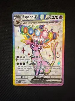 Pokemon Espeon ex - 175 Promo SV: Scarlet & Violet Promo Cards SVP 175 - Image 3