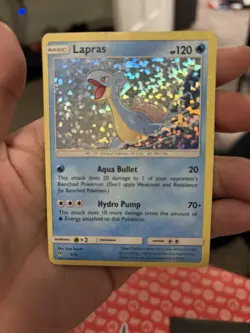 Pokemon TCG Lapras Holo Card 5/12 McDonald's 2019 - Image 1
