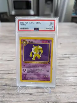 1999 Pokemon Fossil Hypno #23 PSA 9 NM-MT Pokemon WOTC Non Holo - Image 1