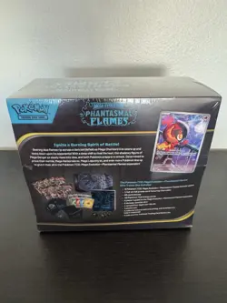 🔥Phantasmal Flames Pokemon ETB Elite Trainer Box & Pokeball H24 SEALED - Image 3