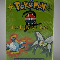 Pokemon Base Set 2 Lightning Bug Theme Deck Factory Sealed WOTC Vintage - Image 1