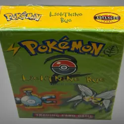 Pokemon Base Set 2 Lightning Bug Theme Deck Factory Sealed WOTC Vintage - Image 2