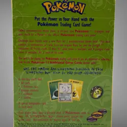 Pokemon Base Set 2 Lightning Bug Theme Deck Factory Sealed WOTC Vintage - Image 5