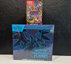 Phantasmal Flames ETB And Booster Bundle SEALED FAST Pokemon TCG - Image 1