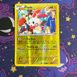 Pokemon Plusle #47/113 Uncommon Legendary Treasures Reverse Holo LP - Image 1