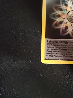 Vintage Pokemon TCG - Team Rocket Rainbow Energy 80/82 Non Holo Rare - 2000 - NM - Image 5