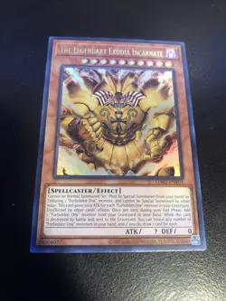 *** THE LEGENDARY EXODIA INCARNATE *** ULTRA RARE LDK2-ENY01 YUGIOH! (NM) - Image 1