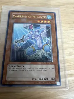 Warrior of Atlantis FOTB-EN016 Force of The Breaker Unlimited Rare - Image 3