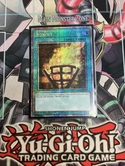 Bonfire Quarter Century Secret Rare RA03-EN073 Yugioh - Image 1