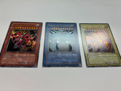 USA SELLER YuGiOh Ultra Rare Egyptian God Set GBI-001 GBI-002 GBI-003 NM - Image 4