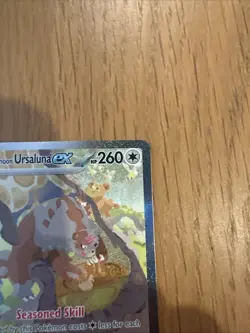Pokemon TCG Bloodmoon Ursaluna EX Twilight Masquerade Card TWM 216/167 - Image 4