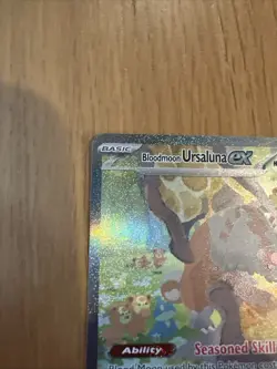 Pokemon TCG Bloodmoon Ursaluna EX Twilight Masquerade Card TWM 216/167 - Image 5