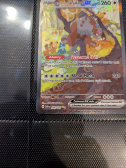 Pokemon TCG Bloodmoon Ursaluna EX Twilight Masquerade Card TWM 216/167 - Image 4