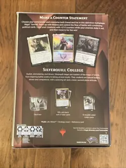 2021 Magic the Gathering Strixhaven Commander Deck Silverquill Statement Sealed 630509959020 - Image 3