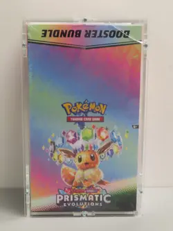 2025 Pokemon Prismatic Evolutions Factory Sealed Booster Bundle Display Box (b) - Image 1