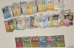 Pokemon Stellar Crown Card Lot – Bulk + Hits – Venusaur ex (Stamped), Blastoise - Image 2