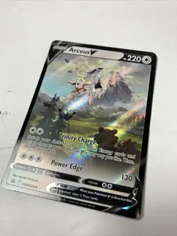 Arceus v SWSH204 Sword & Shield Promo Holo Card NM-Mint Condition RARE - Image 3
