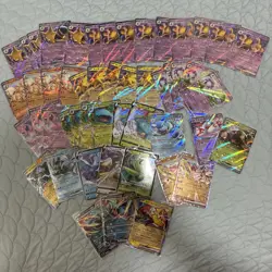 Pokemon Card Binder Collection 50 Cards - Image 1