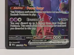 Team Rocket’s Mewtwo EX 231/182 Pokemon Card WOW 🔥 Destined Rivals - Image 4