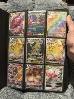 Pokemon Card Collection Binder $1200 Rare Lot, Check Description. - Image 1