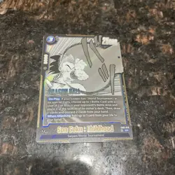 Son Goku : Childhood SB01-018 SR Foil Dragon Ball Super Card Game | NM - Image 4