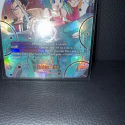 Bulla : GT FB03-127 1st Anniversary Promo Alternate Art Dragon Ball Card Fusion - Image 3