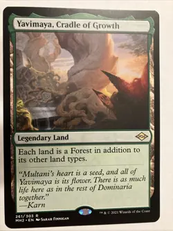 Yavimaya, Cradle of Growth Magic The Gathering MTG Modern Horizons 2 Regular - Image 1