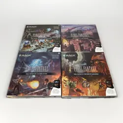 Magic The Gathering: Final Fantasy Scene Box Bundle Set of 4 BRAND NEW, SEALED - Image 1
