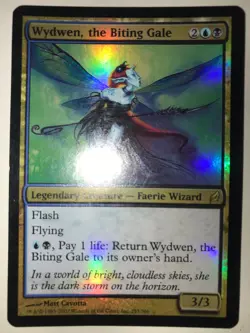 Wydwen, the Biting Gale FOIL Lorwyn Blue Black Rare MTG LP/MP - Image 1