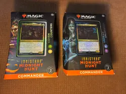 Innistrad Midnight Hunt Set of 2 Commander Decks SEALED Magic the Gathering MTG - Image 1